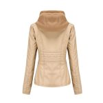ladies leather biker jacket backside view bikers leather jackets-ladies leather biker jacket