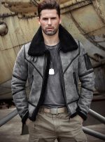 Leather Jacket With Fur