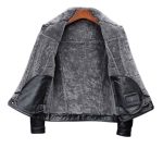 Men's Shearling Bomber Jacket