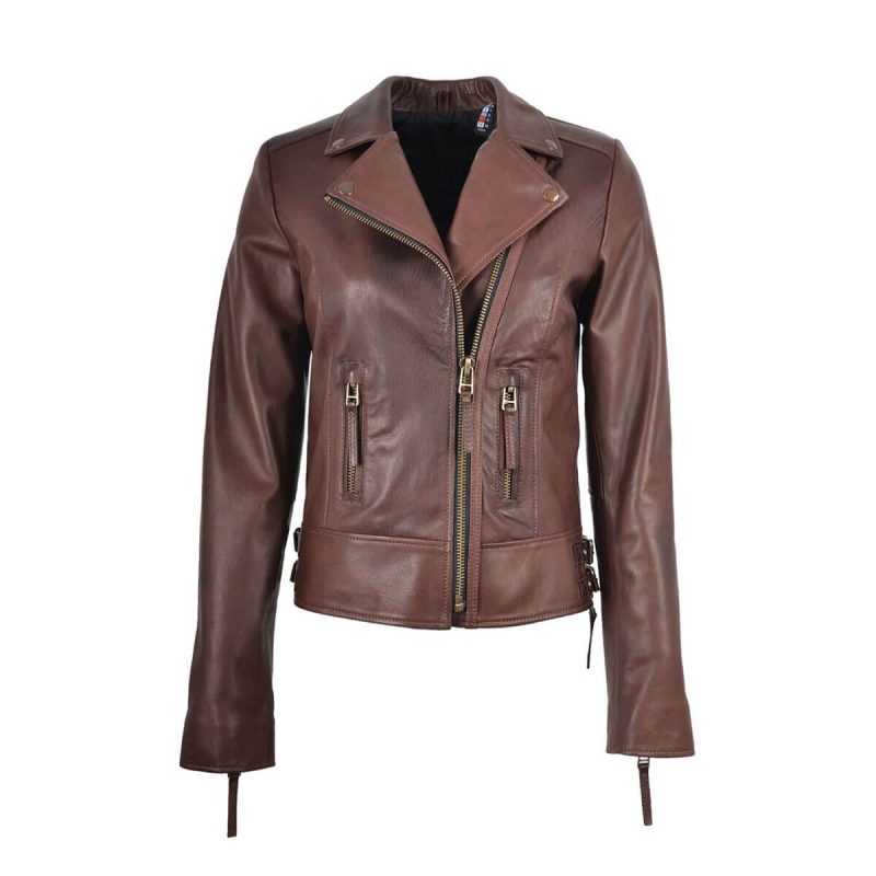 The Amelia Brown Moto Jacket The Amelia Brown Moto Jacket