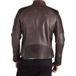 Men's Outlaw Brown Leather Jacket