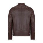 Men’s Tea Leather Biker Jacket