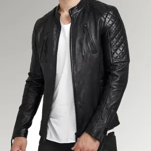 Men's Black Leather Jackets