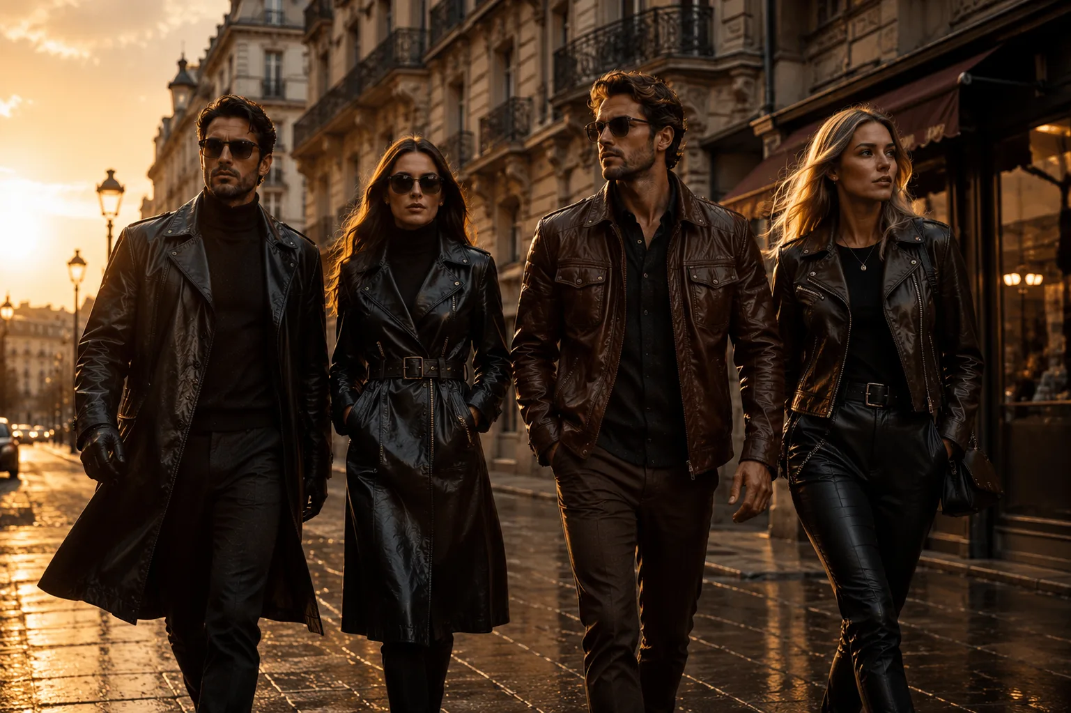 customized leather jacket